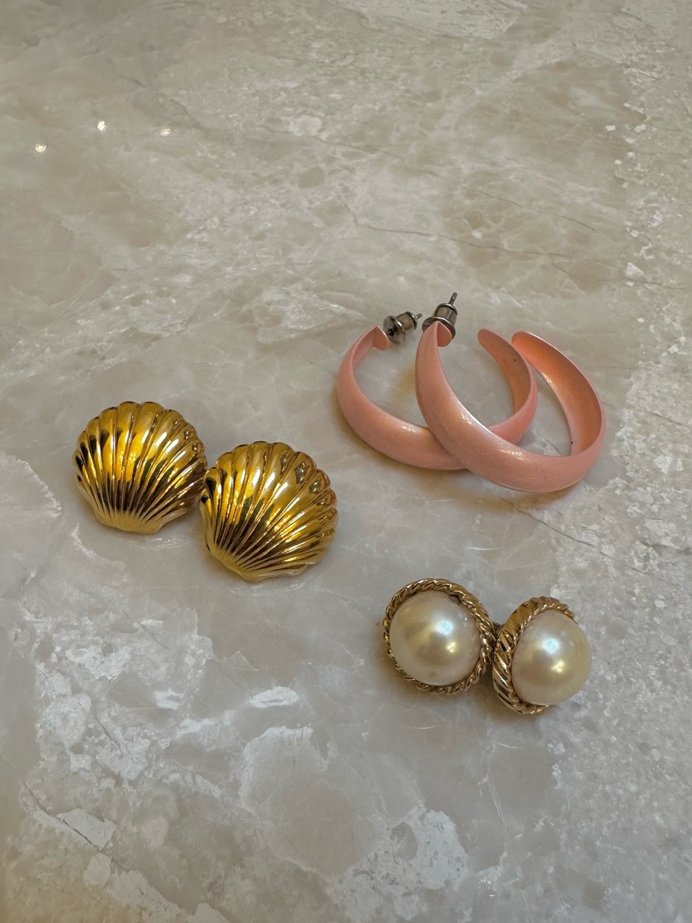 Vintage Earring Bundle- “Barbie Girl”